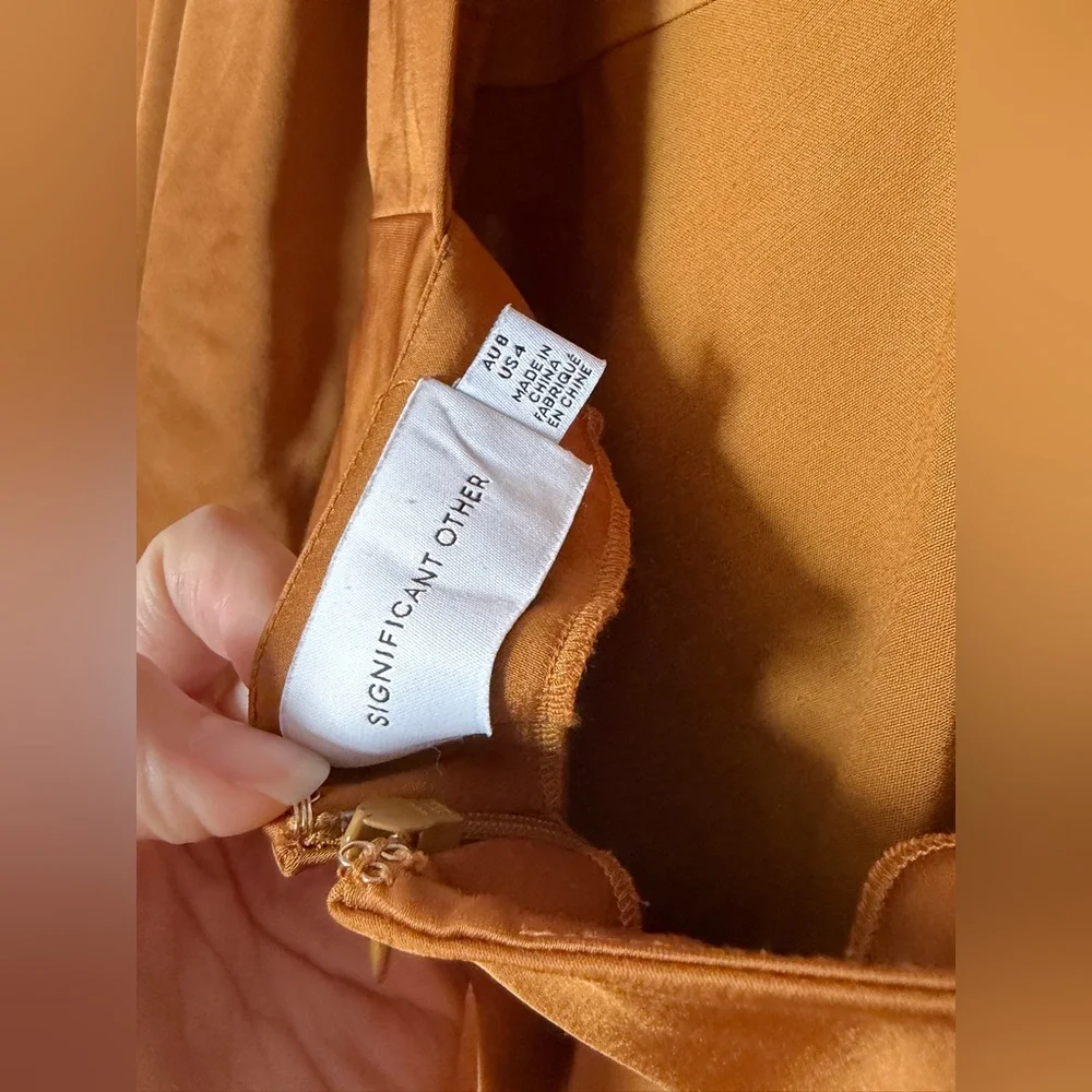 Significant Other Demi Backless Column Dress - Picture 8 of 16